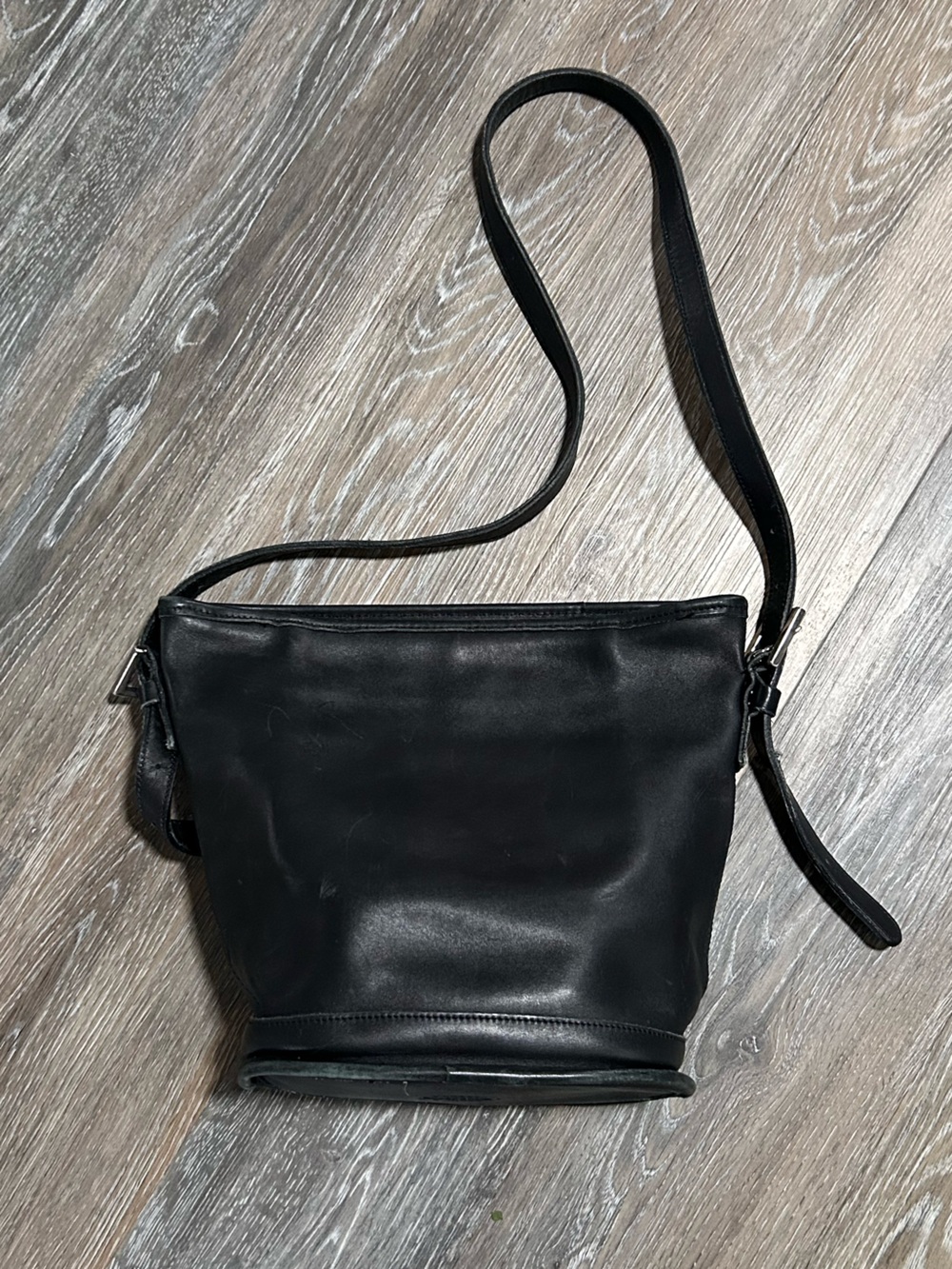 Roots Leather Crossbody Bag
